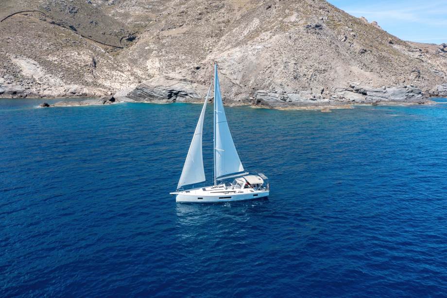 sail boat in Aegean Sea