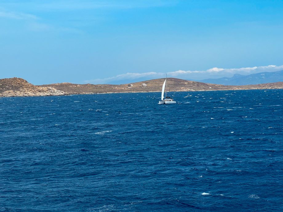 Sea views from ferry