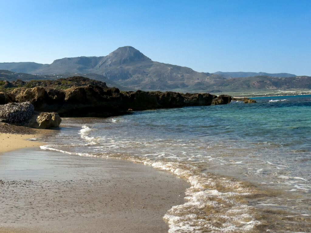 Beaches in Chania Falasarnna south end